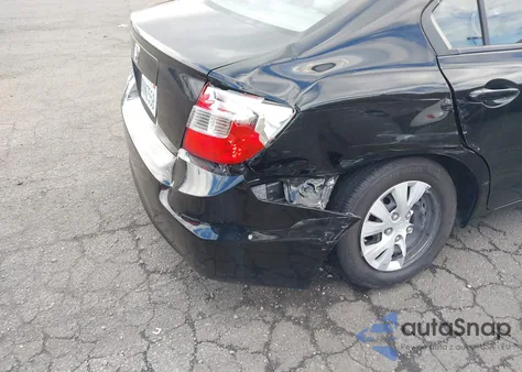 2012 Honda Civic Lx из США, поврежденный, VIN 19XFB2F51CE353071